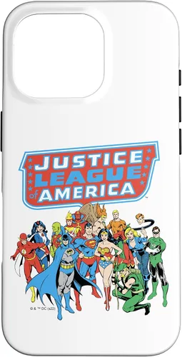 Vista 20 de Funda para iPhone 16 DC Comics Justice League Of America Group Shot
