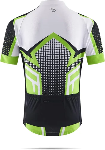 Vista 2 de BALEAF Men's Cycling Jersey Short Sleeve Bike Shirts 4 Pockets Road Biking Tops Full Zip Clothing MTB Breathable UPF 50+