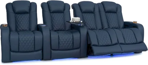 Vista 68 de Seatcraft Virtuoso 365 - Asiento de cine en casa (3 unidades), color ébano