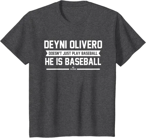 Vista 12 de Camiseta de equipo para fanáticos del béisbol He is Baseball Deyni Olivero Prospect