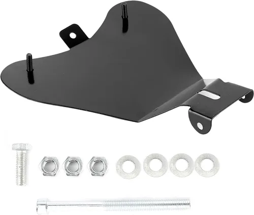Vista 9 de Soporte de resorte de asiento de motocicleta de acero para asiento de motocicleta, soporte de placa base de montaje para Bobber Chopper, Popular
