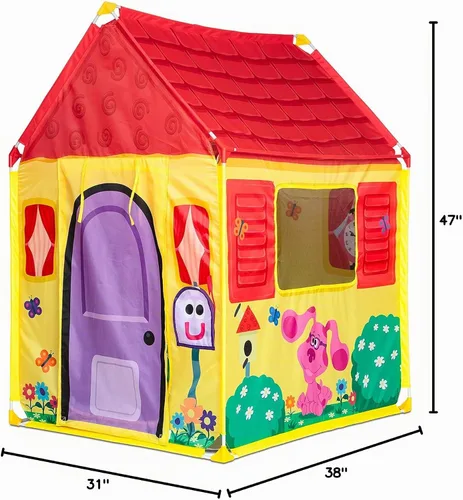 Vista 10 de Melissa & Doug Blue's Clues & You! Tienda de campaña para jugar de Blue