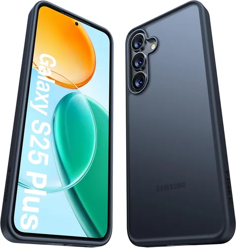 Vista 20 de Torras - Funda a prueba de golpes para Galaxy S22, [probada contra caídas de grado militar]. Parte trasera dura y translúcida mate y bordes suaves