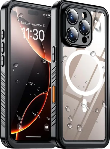 Vista 36 de Funda impermeable para iPhone 12, impermeable, antideslizante, a prueba de golpes, para iPhone 12, color negro