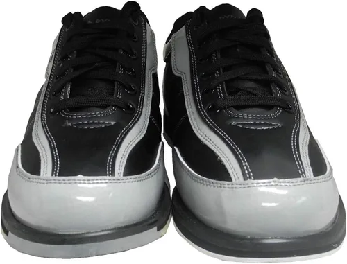 Vista 2 de Pyramid Zapatos de bolos para hombre Ra BlackSilver para diestros