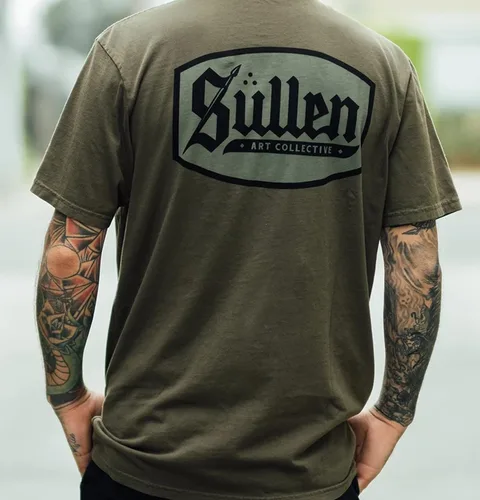 Vista 4 de Sullen Art Collective Camiseta de manga corta de Lincoln Fill Premium para hombre