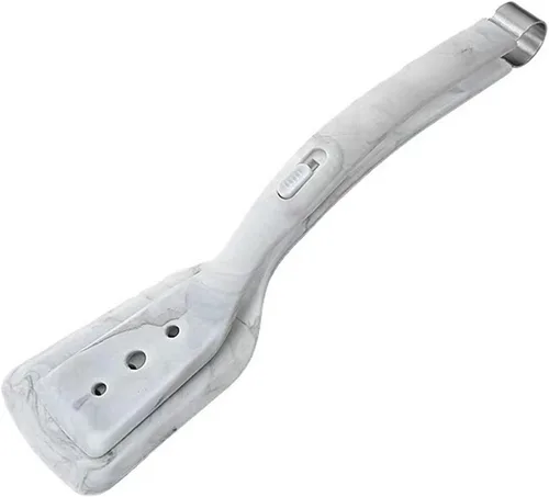 Vista 13 de Espátula y pinzas de silicona 2 en 1, espátula multiusos de 11.6 pulgadas, herramienta de cocina de cocina para voltear pescado, filete, panqueques