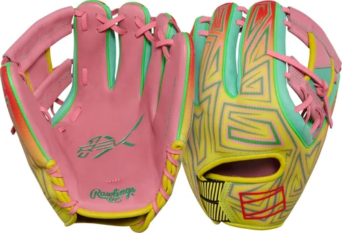Vista 23 de Rawlings Guantes de béisbol REV1X Tamaños 11.5 a 12.75 pulgadas Múltiples estilos
