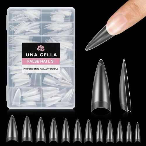 Vista 8 de UNA GELLA - Pegamento para uñas sin necesidad de lámpara, 0.3 fl oz*2 unidades, súper fuerte