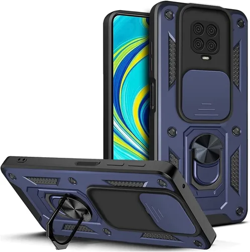 Vista 118 de Compatible con Tecno Camon 18P Bracket Shell, Slide Camera Lens Cover Case Azul