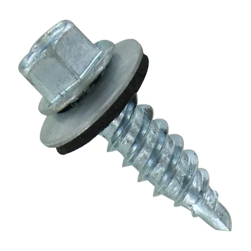 Vista 10 de Fasteners Plus ST Fastening Kwikseal Woodbinder Tornillos de Metal a Madera #10 X 1 Burgundy con Arandela de Goma EPDM, 250 Unidades - Diseñados
