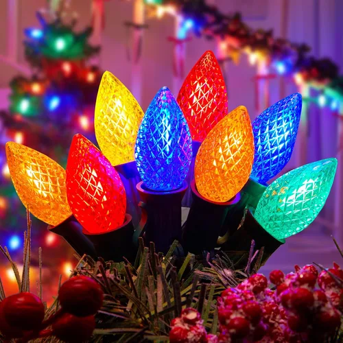 Vista 5 de Brightown - Bombilla LED C7 de repuesto para tira de luces de Navidad