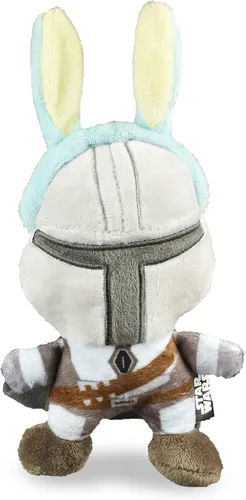 Vista 7 de STAR WARS FF19495 - Juguete chirriante para mascotas, peluche de Chewbacca Rebel y huevo de Pascua de 6 pulgadas, juguete relleno de Chewbacca