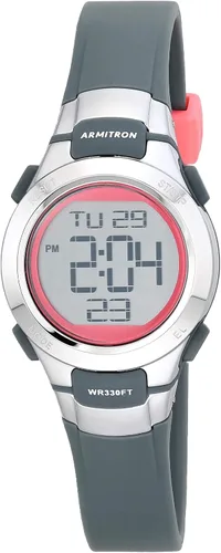Vista 23 de Armitron Sport 45/7012 - Reloj cronógrafo digital para mujer con correa de resina