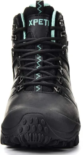 Vista 3 de XPETI Botas de senderismo impermeables de piel Quest para mujer