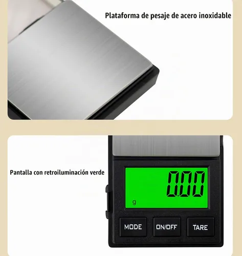 Vista 8 de Báscula digital de bolsillo, escala de gramos, 35.27 oz x 0.00 oz, báscula de alimentos, báscula de joyería, báscula de café, báscula de cocina