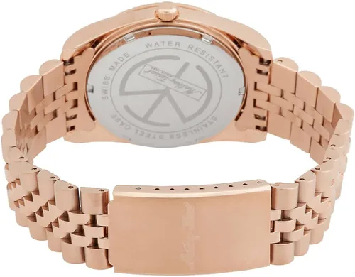 Vista 3 de Mathey-Tissot Mathy III Reloj de cuarzo con esfera marrón H810PRM BR para hombre, Moderno