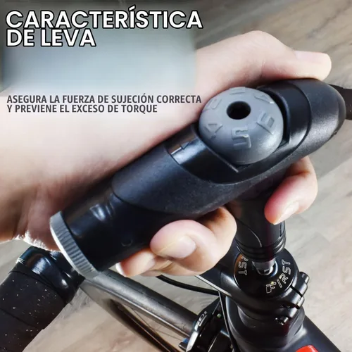 Vista 3 de MARQUE Llave dinamométrica ajustable para bicicleta – 4, 5, 6 Nm dial portátil mini bicicleta multiherramienta herramienta Allen herramienta clave