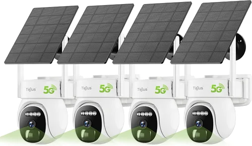 Vista 10 de Paquete de 2 cámaras de seguridad solar 2K inalámbricas