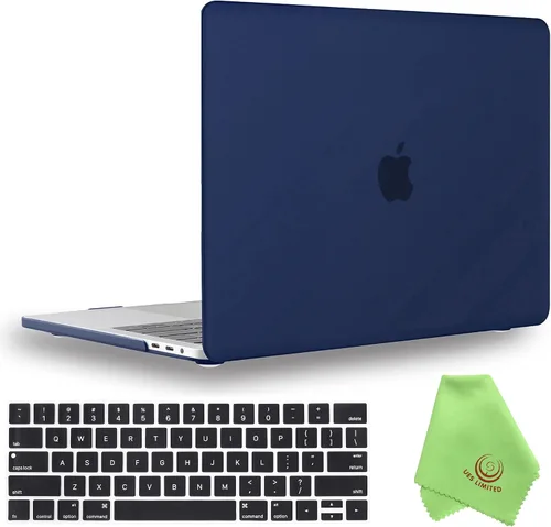 Vista 24 de UESWILL Compatible con MacBook Pro de 13 pulgadas M1 M2 2016-2024 versión A2338 A2289 A2251 A2159 A1989 A1706 A1708, con Touch Bar USB-C, funda