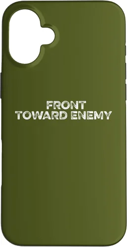 Vista 23 de Funda para iPhone 16 frente a la mina enemiga militar veterano ejército Claymore Mines Case