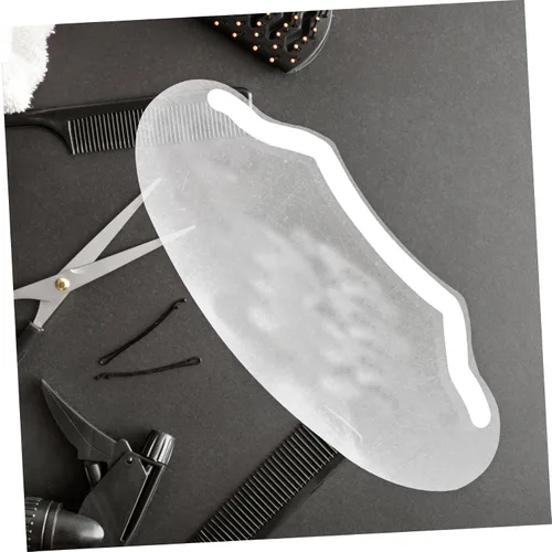 Vista 8 de Beavorty 50 piezas de protector de ojos para corte de cabello, protector de maquillaje transparente para salón de belleza, uso doméstico, fácil