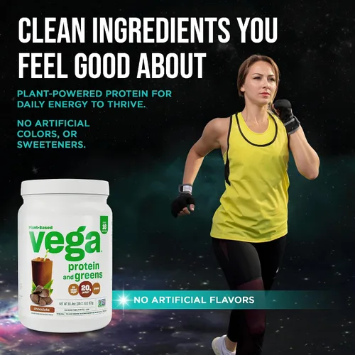Vista 9 de Envase de proteínas y hierbas en polvo de Vega, VEG00670, S, 1, 1