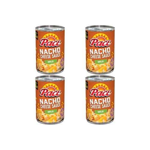 Vista 8 de Salsa de queso para nachos mediana Pace, lata de 10.5 onzas
