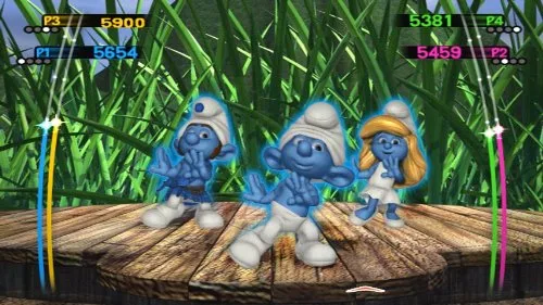 Vista 3 de The Smurfs Dance Party - Nintendo Wii