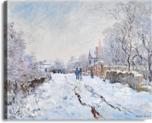 Vista 111 de A&T ARTWORK Antibes Seen from The Salis Gardens de Claude Monet Las Obras de Arte Clásico Mundial Reproducciones, Impresiones de Arte en Lienzo