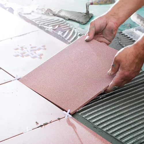 Vista 6 de Honoson 500 Piezas Espaciadores de Azulejos Anchos Niveladores Espaciadores Reemplazables Niveladores de Pared y Piso en Cruz para Instalación