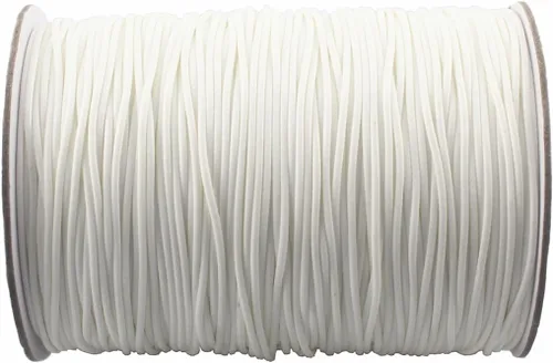 Vista 28 de Cordón de poliéster encerado para hacer joyas, cuerda encerada con carrete para hilo de manualidades (negro, 0.020 in (150 yardas))