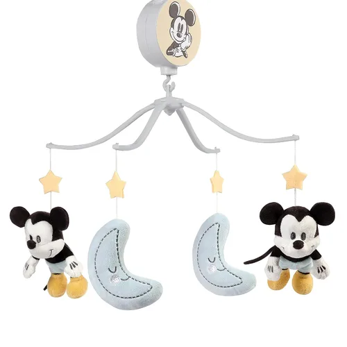 Vista 8 de Lambs & Ivy Disney Baby Minnie Mouse Love Pink Musical Móvil para cuna de bebé