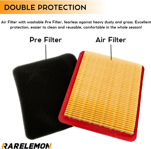 Vista 2 de Nuevo KIT de filtro de aire de reemplazo para motores Toro con marca 119-1909 Reemplazo 119-1909 20314 20323 23072 20373 20374 20380 20381 20383