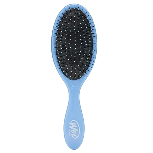 Vista 22 de Wet Brush Cepillo desenredante original, exclusivo de Amazon, color aguamarina, cerdas IntelliFlex ultrasuaves, cepillo desenredante que se desliza