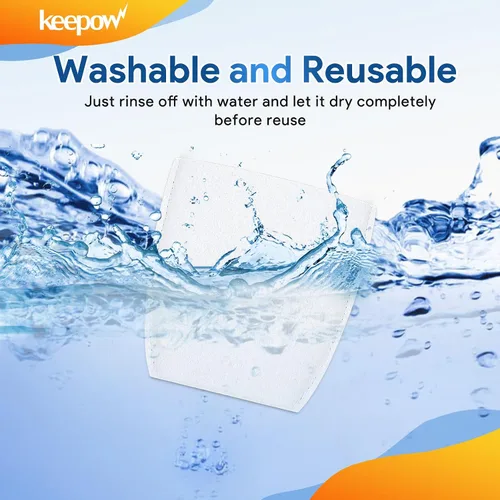 Vista 4 de KEEPOW Filtros de vacío compatibles con Makita T-03193 Filtro de vacío de repuesto compatible con aspiradoras Makita XLC02 LC01 BCL180 443060-3