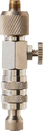 Vista 2 de Badger Air-Brush Co. 51-041 Regulador de válvula PAC, Plata