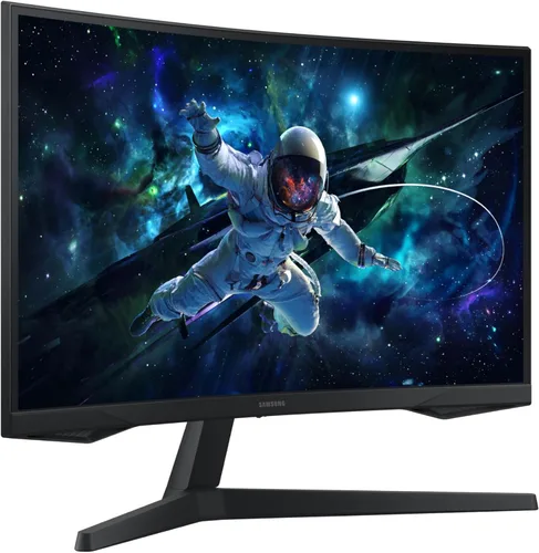Vista 5 de Samsung 27-pulgadas Odyssey G55C Serie QHD 1000R Monitor de juegos curvado, 1ms(MPRT), HDR10, 165Hz, AMD Radeon FreeSync, Cuidado de los ojos