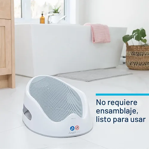 Vista 9 de Angelcare Soporte de baño para bebés (rosa) Ideal para bebés de menos de 6 meses (paquete de 2)