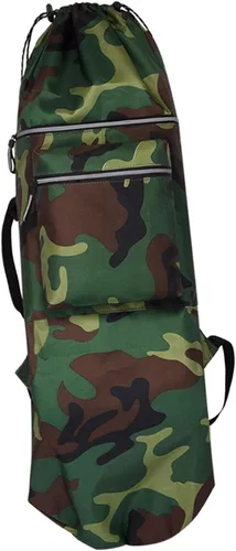 Vista 8 de Longboard - Funda de transporte impermeable para patineta, mochila para patinetas eléctricas, accesorios de viaje, accesorios de viaje