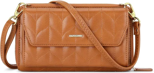 Vista 11 de nuoku Carteras para mujeres con ranuras para tarjetas de crédito con bloqueo RFID de gran capacidad 0 - negro