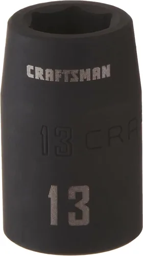 Vista 3 de CRAFTSMAN - Llave de vaso de impacto poco profundo, métrico, accionamiento de 1/2 pulgada, 12 mm (CMMT15860)