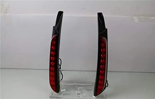 Vista 2 de Luz trasera del pilar del tronco del LED Freno de la columna de la lámpara LED Freno/Luz de conducción Reemplazo para Toyota Fortuner 2015-2017
