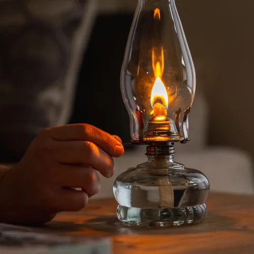 Vista 4 de Lamplight 411B Reemplazo de la lámpara de aceite de la chimenea - Cámara Hecho de vidrio duradero de alta calidad para un uso confiable