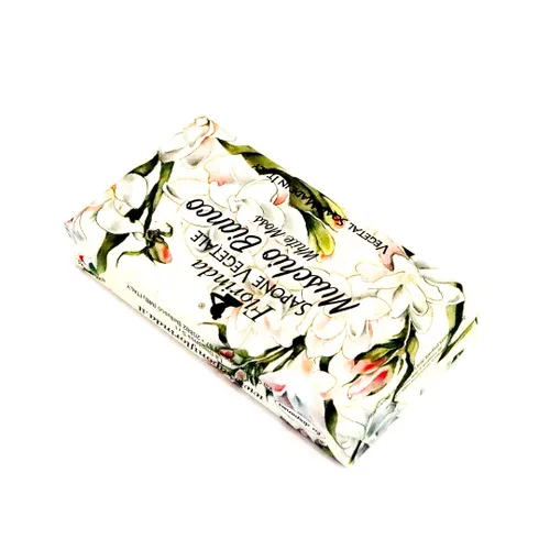 Vista 5 de Florinda Magic of Flowers - Barra de jabón vegetal de musgo blanco, 3.53 oz, 3.5 onzas