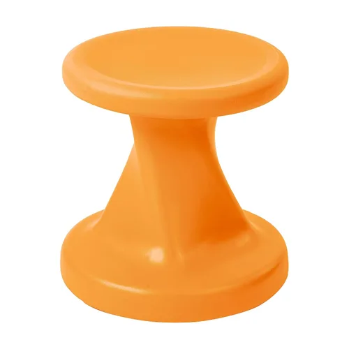 Vista 12 de ECR4Kids Taburete giratorio Wobble, altura del asiento de 14 pulgadas Negro
