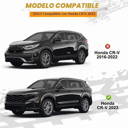Vista 3 de Estribos laterales para 2023 2024 2025 2026 Honda CR-V CRV, estilo OE