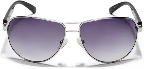 Vista 2 de GUESS Factory Textured-Arm Aviator Sunglasses