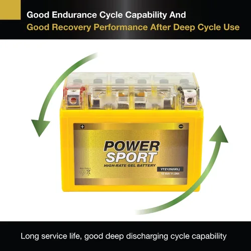 Vista 7 de ExpertPower YTZ12S/YTZ14S - Batería de gel de 12 V, 11.2 Ah, 200 CCA para motocicleta CCA CBR1100XX, NC750X, VFR1000F Super Hawk, XT1200Z Super