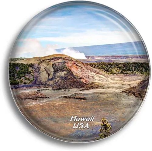Vista 11 de Imán de nevera USA America The High Line New York Glass Magnets para recuerdos de refrigerador, bonito imán de cristal para pizarra blanca, oficina